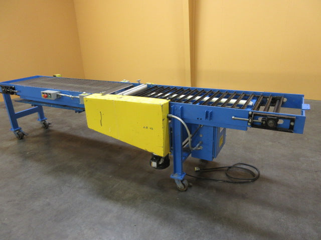 Glue Conveyor with infeed and outfeed - Unknown Manufacturer