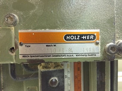 Used Holz-Her Vertical Panel Saw - Model 1265 - Photo 2