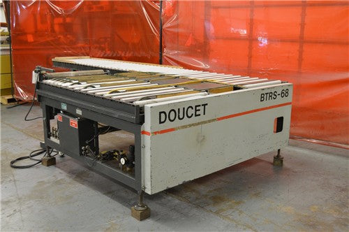 Used Doucet Receiving and Return Conveyor - Model BTRS-68 - Photo 3