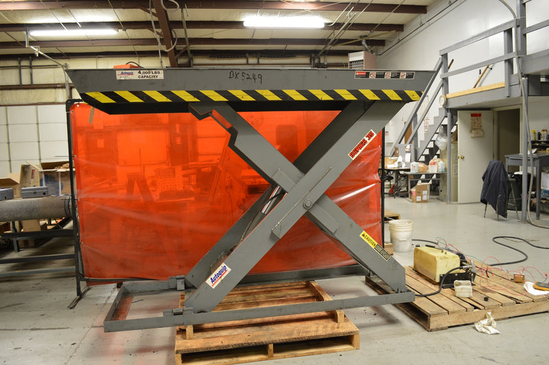 Used Autoquip Lift  with 42" x 98" table and 4,000 lb. Capacity - Model: 60S40 - Photo 1