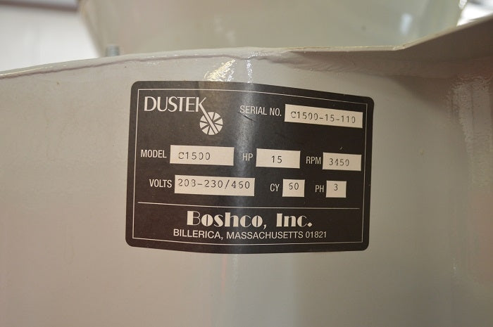 Used Dustek Dust Collector - Model C1500 - Detail 6