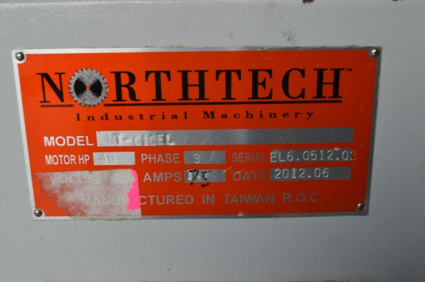 Used Northech Double Surface Planer - Model NT-610 ELUsed Northech Double Surface Planer - Model NT-610 EL - Detail 6