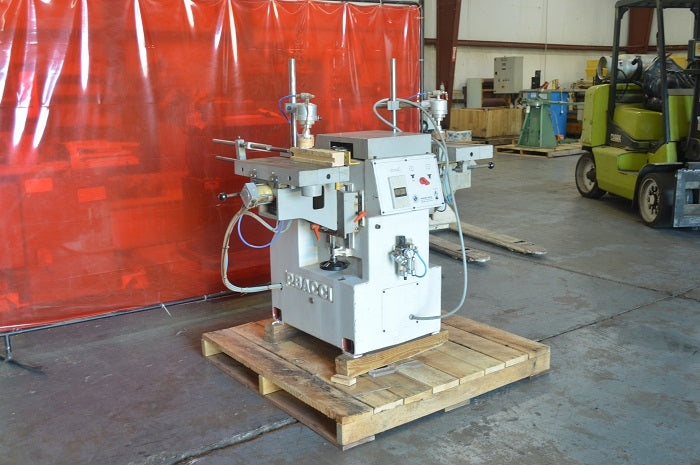 Used Bacci Mod Twin Table Oscillating Mortising Machine
