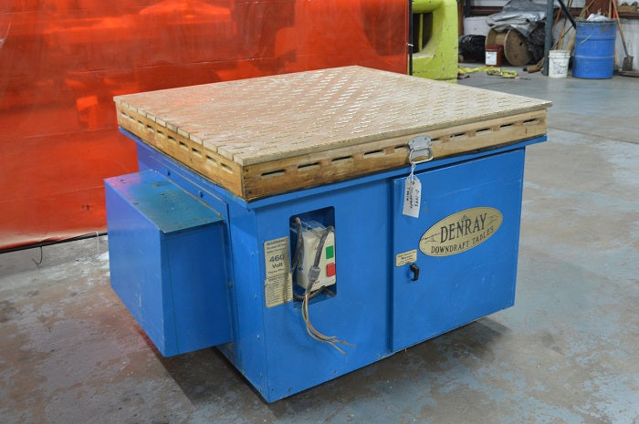 Used Denray Downdraft Sanding Table - Model 4800 - Detail 3