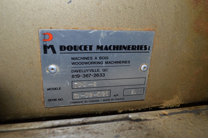 Used Sicotte Vertical Boring Machine - Model Airbor 700-6 - Detail 5