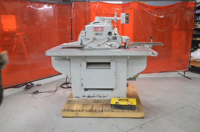 Used Cantek Straight Line Rip-Saw - Model C-12RS - Detail 2