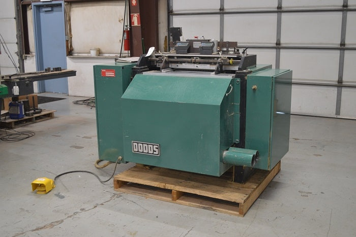 Used Dodds 20 Spindle Automatic Single End DOvetailer - Model SE20-00