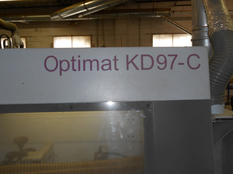Used Brandt Edgebander - Model Optimat KD-97C with Doucet Return Conveyor - Photo 11 