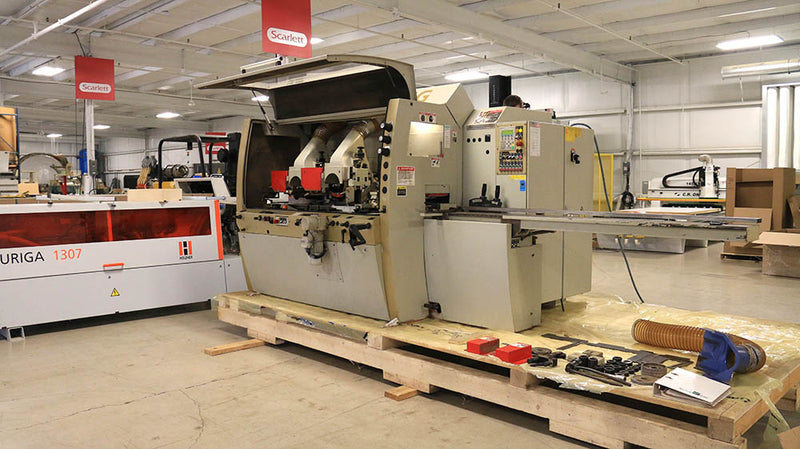 Used Weinig 6 Head Moulder with Auto Tool Setting  - Model: Unimat Gold - Photo 14