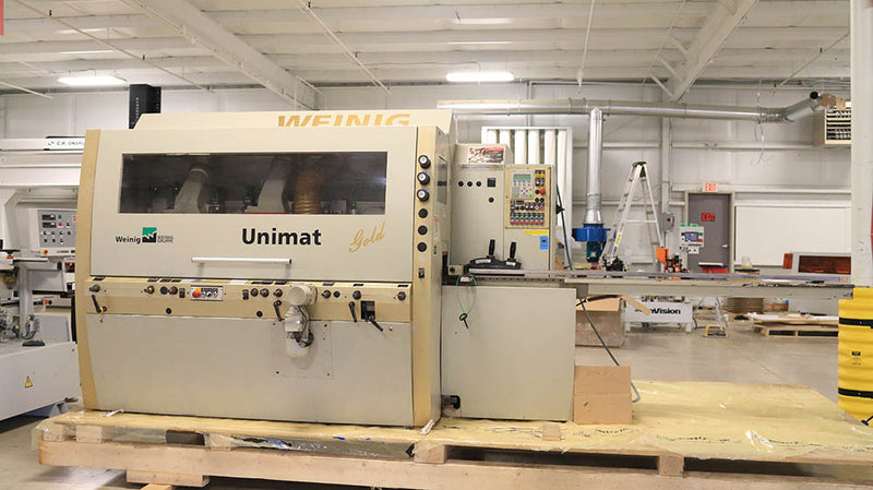 Used Weinig 6 Head Moulder with Auto Tool Setting  - Model: Unimat Gold - Photo 9