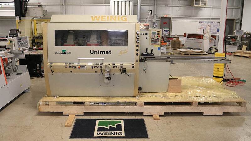 Used Weinig 6 Head Moulder with Auto Tool Setting  - Model: Unimat Gold - Photo 8