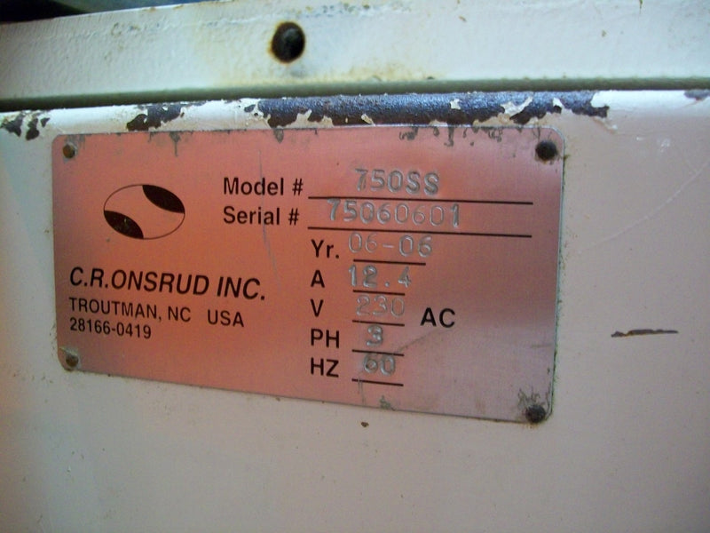 Used Onsrud Inverted Pin Router - Model: 750-SS - Detail 6
