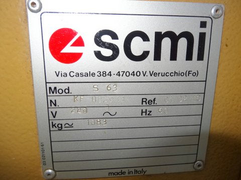 Used SCMI Single Planer - Model S63 - Photo 6