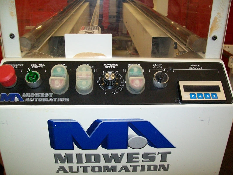 Used Midwest Automation Postforming Countertop Saw - Model - CS-5840 - Detail 4