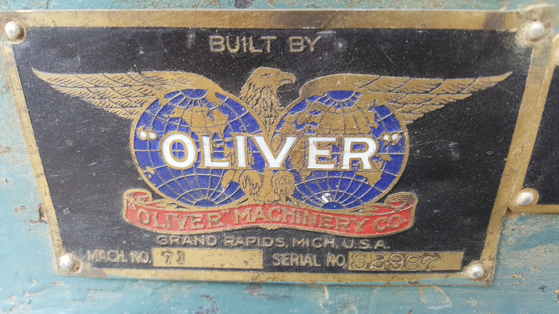 Used Oliver Horizontal  Borer - Model 92 - Detail 5