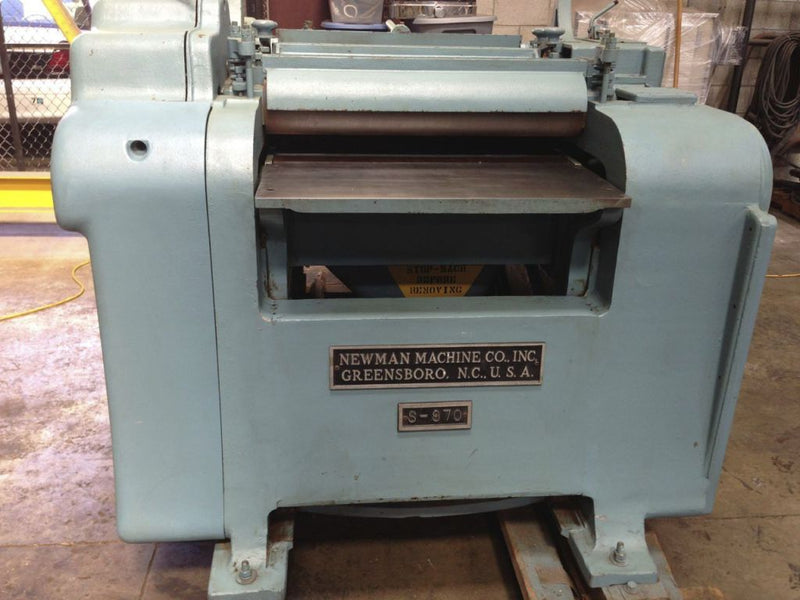 Used 1993 Newman Double Sided Planer - Model: S970 - Photo 7