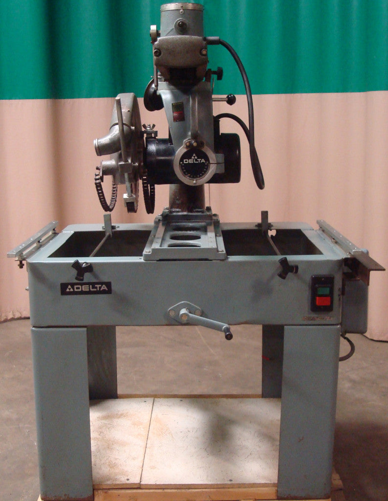 Delta radial outlet arm saw
