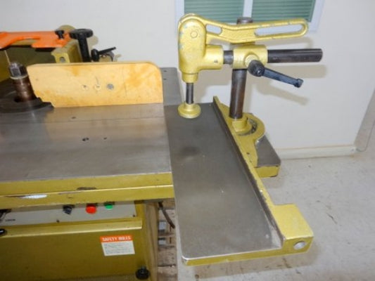 SOLD - Used HOLZ T-1000 Single Spindle Sliding Table Shaper - Photo 4