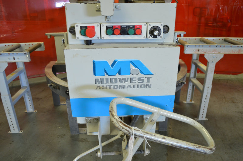 Used Midwest Automation Counter Top Saw - Model: CS-5230 with In-feed and Outfeed and Laser - Photo 6