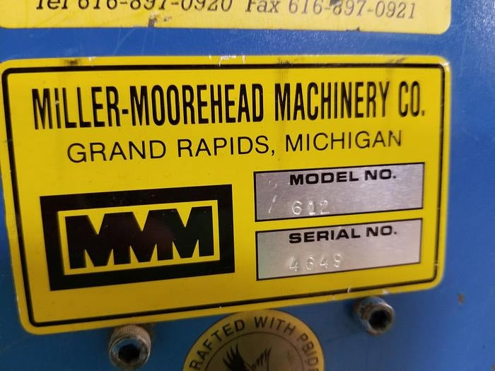 Miller-Moorehead Multiple Laminate Slitter - Model 612 - Detail 5