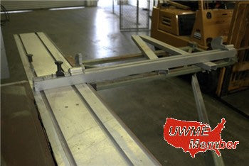 Used Altendorf Sliding Table Saw - 10 ft 5 Inch - Model F90 - Photo 3