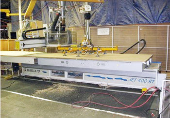 Used Busellato 5 ft x 12 ft CNC Router – Model Jet 400RT - Photo 4