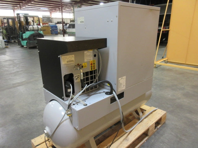 Used Chicago Pneumatics Rotary Screw Air Compressor - Model QRS 5.0 - Photo 4