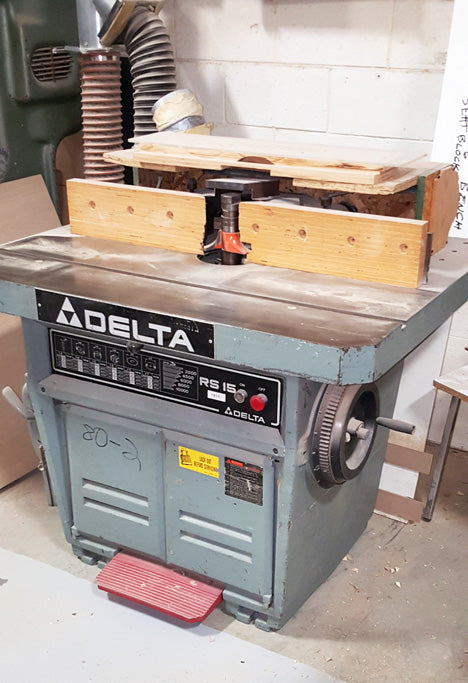 Delta router shop shaper table