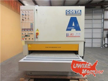 Used Four Head Wide Belt Sander - Costa - A CCCT 1350 - Photo 8