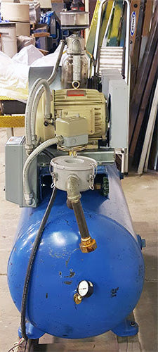 Used Hitachi Vacuum Pump - 5 HP - Photo 2
