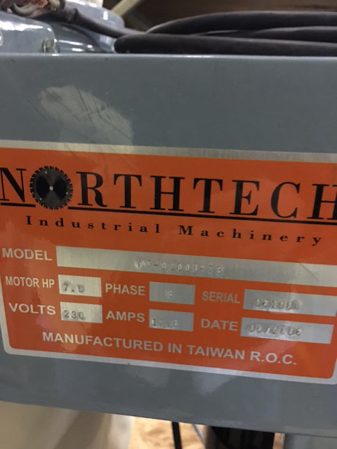 Used Northtech  Dust Collector - Model DC-005-73 - Photo 5
