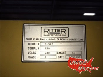 Used Ritter Electronic Case Clamp – Model R-525 - Photo 4