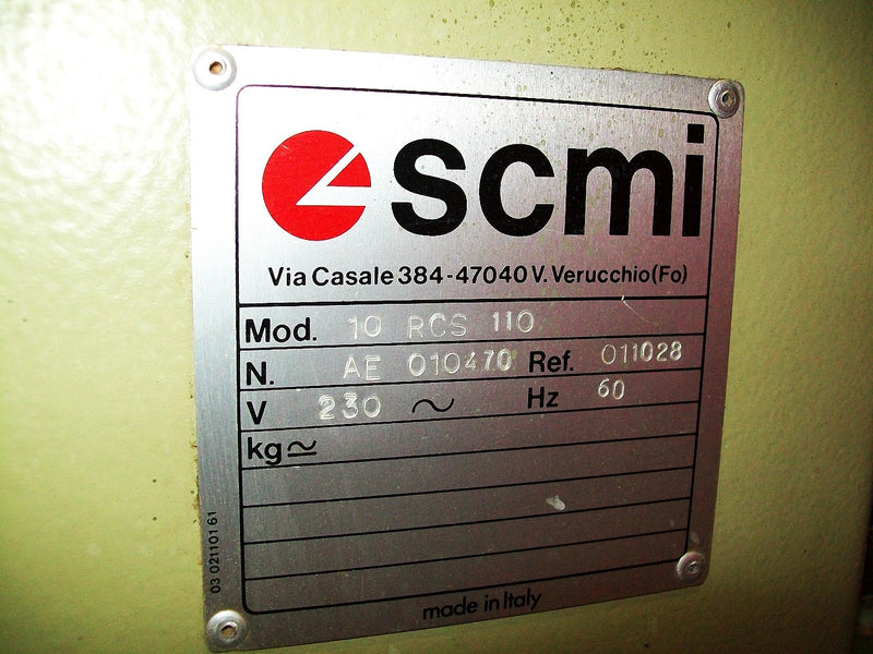 Used SCMI Sandya 2 Head Wide Belt Sander - Model 10-RCS-110 - Detail 6