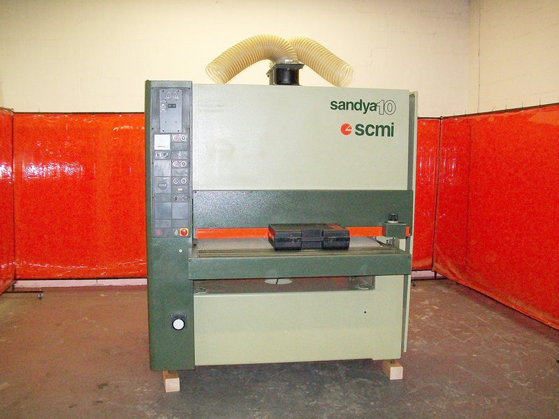 Used SCMI Sandya 2 Head Wide Belt Sander - Model 10-RCS-110