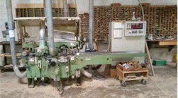 Used Weinig Profimat 22N 5 Head Moulder with Dust Spider - Photo 1