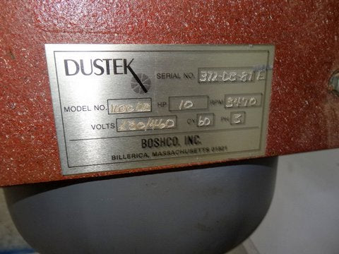 Used Dustek 3 Bag Dust Collector - Model 1000DB - Photo 5