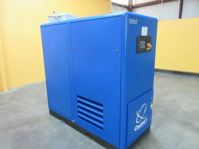 Used Rotary Screw Air Compressor - Quincy Model: QGB-60 - Photo 3