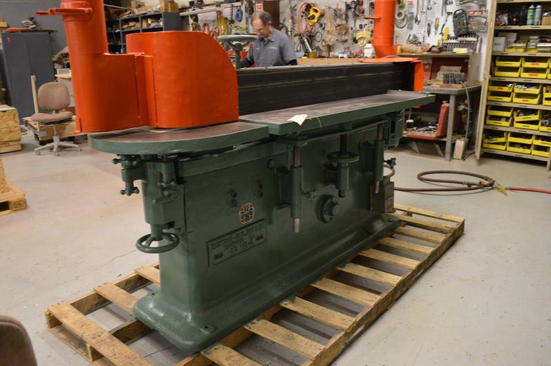 Used Ekstrom/Carlson Oscillating Double-Sided Edge Belt Sander - Model 112A - Photo 3