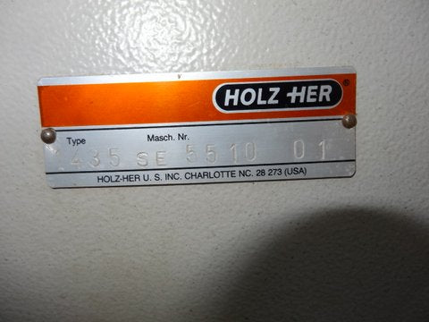 Used Automatic Single-Sided Edgebander - Holz-Her Model 1435SE - Photo 6
