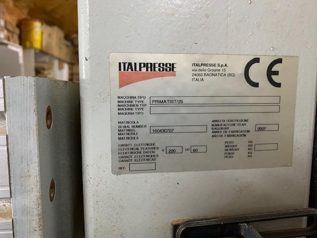 SOLD Used Case Clamp - Italpresse Primatist 25