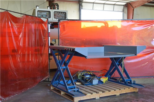 Used Southworth Floor Height Lift Table - Model ZLS4-35 - Photo 3