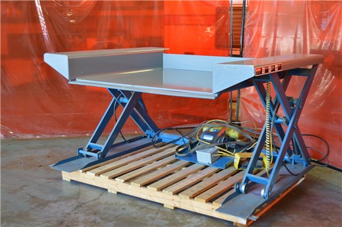 Used Southworth Floor Height Lift Table - Model ZLS4-35 - Photo 1