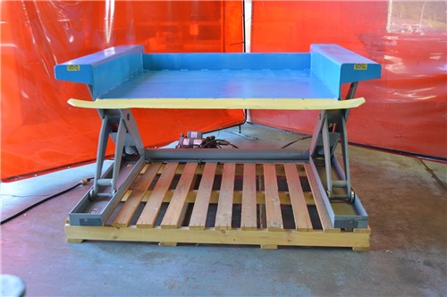 Used Southworth Floor Height Lift Table -