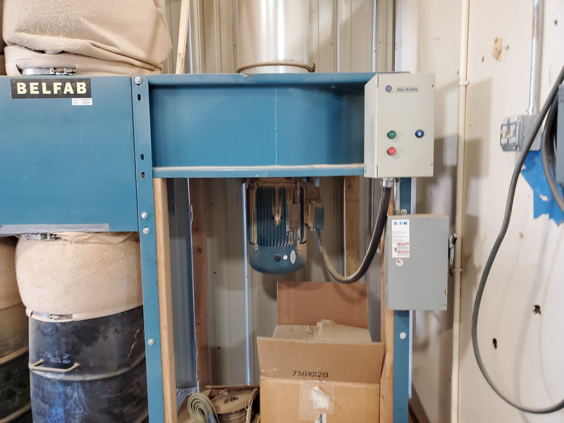 Used Belfab Dust Collector - Model LW5-15 - Detail 2