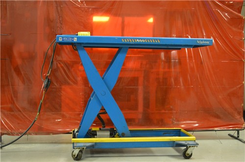 Used Bishamon Hydraulic Scissor Lift Table - Model 2500-36 - Photo 1