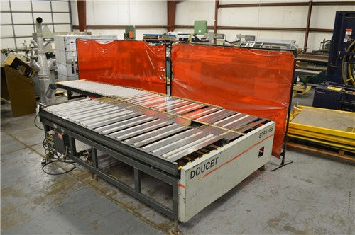 Used Doucet Receiving and Return Conveyor - Model BTRS-68 - Photo 2