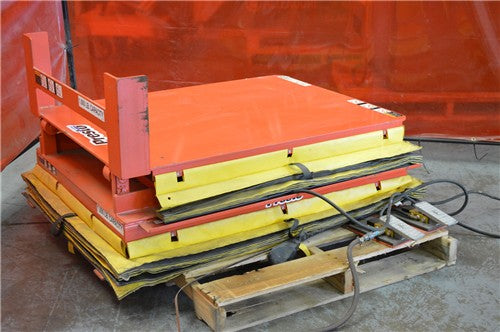 Used Pneumatic Lift and Tilt Lift Table - Model AXT10-3648 - 1,000 lb Capacity - Photo 3