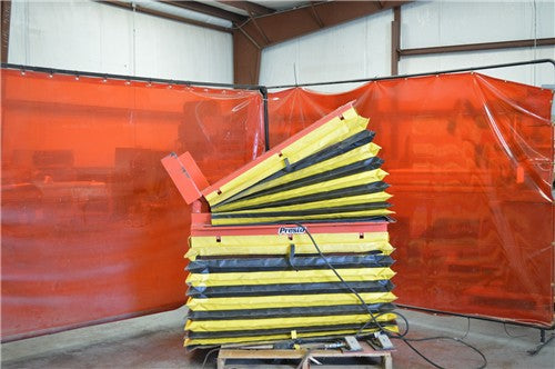 Used Pneumatic Lift and Tilt Lift Table - Model AXT10-3648 - 1,000 lb Capacity - Photo 1