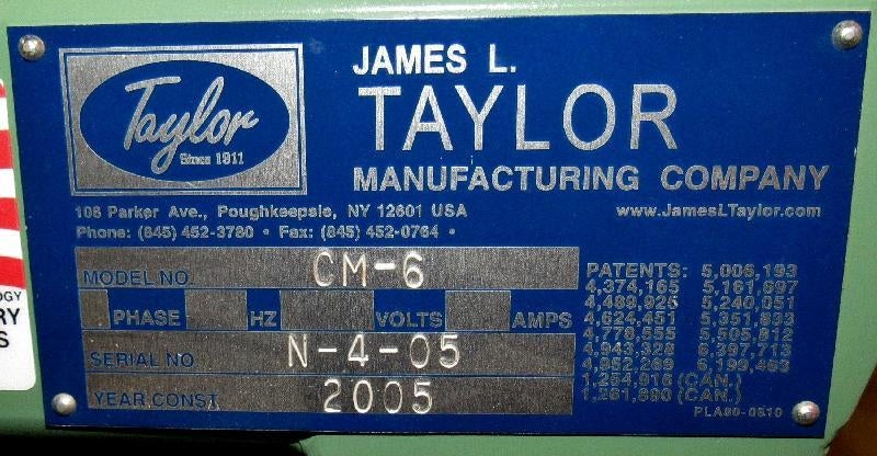 Used Taylor 6 Section Clamp Carrier - Detail 4