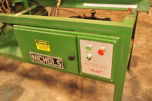 Used Nichlos Automatic Cleat Block Machine - Photo 5
